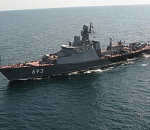  Каспийская флотилия отразила удары воздушного "противника"