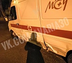 В Астрахани произошло ДТП со скорой помощью
