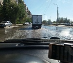 В Астрахани затопило целую улицу