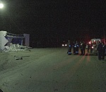 В Астраханской области автомобиль протаранил магазин