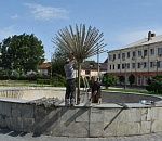 В Астрахани готовятся к запуску фонтанов