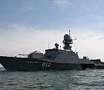 Порядка 20 кораблей провели учения на Каспийской флотилии 