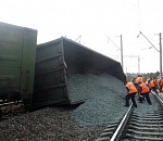 Астраханская фирма пыталась скрыть сход с рельсов вагона