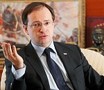 В Астрахань приехал министр культуры РФ Владимир Мединский