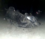 На трассе в Астраханской области перевернулась машина, водитель погиб