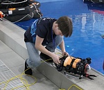 В Астрахани соревновались подводные роботы 