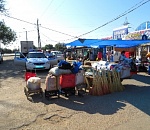 Астраханская полиция освободила от торговцев Красный мост 