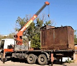 С начала года в Астрахани убрали более 1200 гаражей и 100 торговых киосков