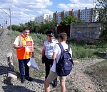 Месячник «Детская безопасность на железной дороге» стартовал в Астраханском регионе ПривЖД