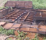 С астраханского понтонного моста пытались похитить секции