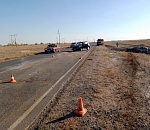 ДТП с огнем: на трассе Волгоград-Астрахань произошла смертельная авария