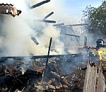 В сельском пожаре погиб пожилой астраханец