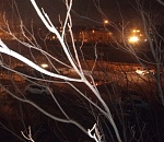 В Астрахани пошел ледяной дождь