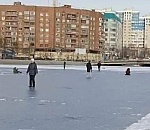 Четыре человека погибли, провалившись под лед, в Астраханской области с начала года
