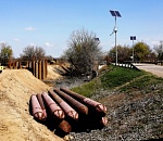 С начала весны идет ремонт астраханского моста, который три года считался опасным