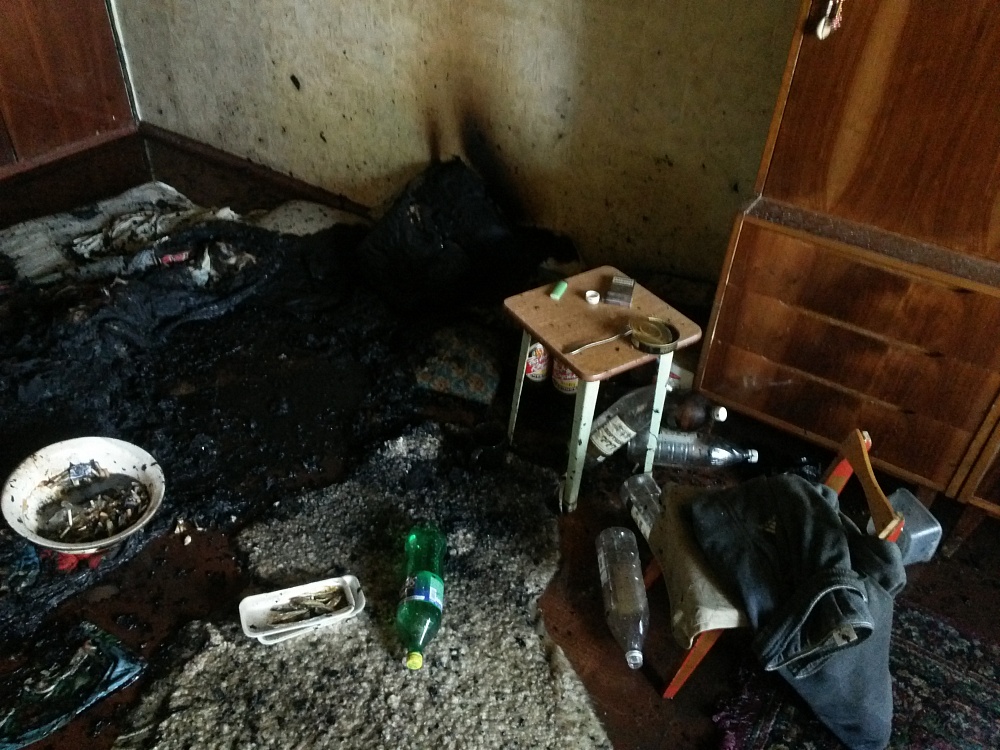 За сутки в Астрахани произошло два пожара: один человек погиб, трое пострадали