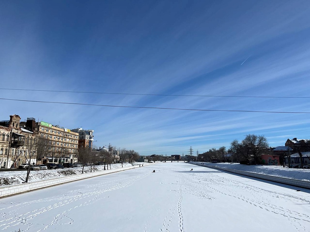 Во вторник в Астраханской области продолжит идти снег