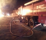 Сегодня ночью в Астрахани произошел крупный пожар