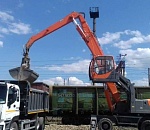 На станции Верхний Баскунчак началась выгрузка щебня для ремонта региональной трассы в рамках нацпроекта «Безопасные качественные дороги»