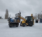 В Астрахани за сутки выпала месячная норма снега