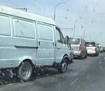 Соцсети: ДТП на Новом мосту собрало шесть автомобилей