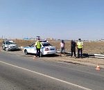 Сотрудники астраханской ДПС задержали мужчин, попавших в аварию