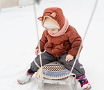 Мороз и снег: в Астрахани продолжается настоящая зима