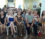 Известный российский писатель-фантаст Дмитрий Емец посетил Приволжский район