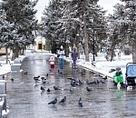 И снова астраханцам обещают снег, на этот раз с сильным ветром