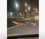 Боулинг по-астрахански: на Магистральной вновь снесли новое дорожное ограждение