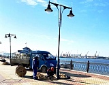 В Астрахани на несколько дней отключат наружное освещение на центральной набережной Волги