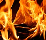 В центре Астрахани произошел пожар из-за курильщика