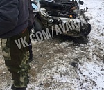 Лобовое столкновение под Астраханью превратило машину в консервную банку