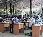 Филиал АГТУ в Ташкенте провел вступительные экзамены в ботаническом саду