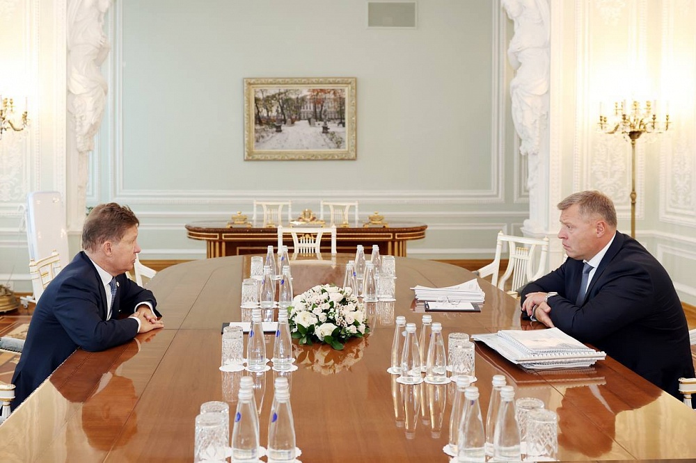 Игорь Бабушкин встретился с Алексеем Миллером 