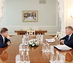 Игорь Бабушкин встретился с Алексеем Миллером 