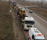 Возобновлено движение по дороге "Атырау-Астрахань"