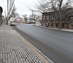 Еще на одной улице Астрахани дорога изменилась до неузнаваемости