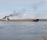 Судном из Астрахани, севшим на мель под Питером, заинтересовались следователи