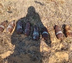 В поселке Стрелецкое Астрахани нашли опасные предметы