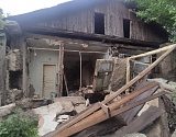 В Астрахани обрушился дом