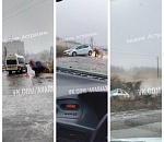 Астраханская стихия продолжает быть виновницей массовых ДТП