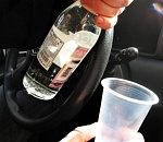 В Астрахани полиция задержала пьяного водителя, скрывшегося с места двух ДТП