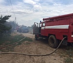 На пожаре в двухквартирном жилом доме погиб астраханец