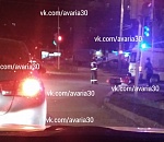 В Астрахани на Островского сбили мотоциклиста. Он жив