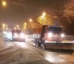 15 машин вышли в ночь, чтобы убрать снег, - горадминистрация Астрахани
