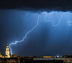 Фото дня: гроза над Астраханью