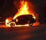 В Астрахани за ночь сгорели четыре автомобиля