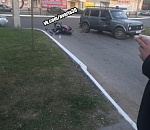 Водитель авто нарушил ПДД и из-за этого сбил мотоциклиста