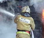 В Астрахани на Кубанской вспыхнул пожар